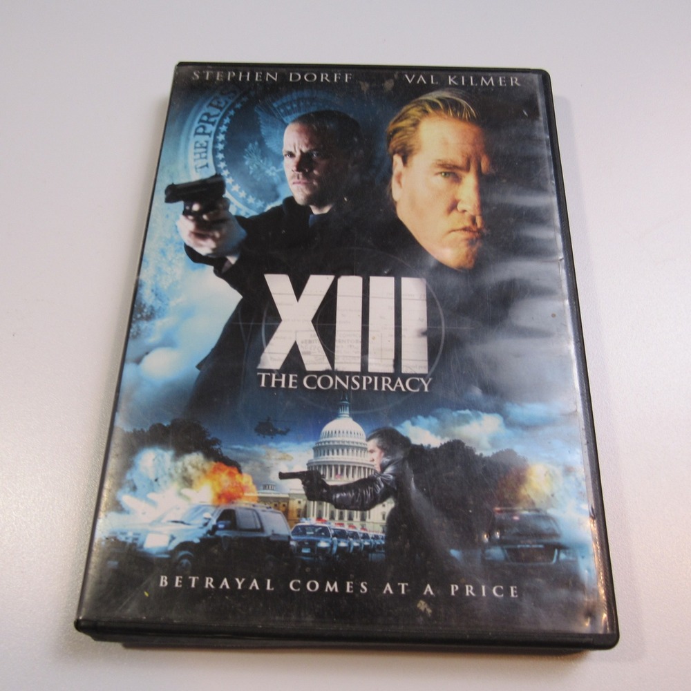 XIII The Conspiracy DVD Stephen Dorff Val Kilmer‎ Action Thriller Movie